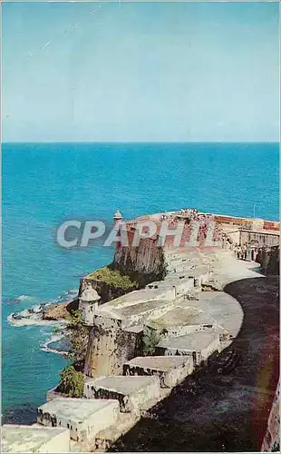 Cartes postales moderne El Morro Castle San Juan Puetro Rico