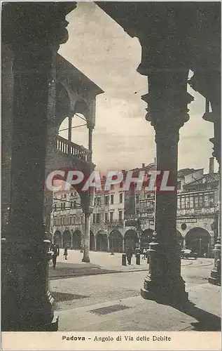 Cartes postales Padova Angolo di Via delle Debite