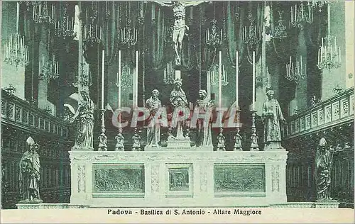 Cartes postales Padova Basilica di S Antonio Altare Maggiore