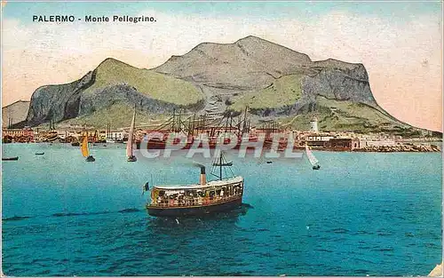 Cartes postales Palermo Monte Pellegrino Bateau