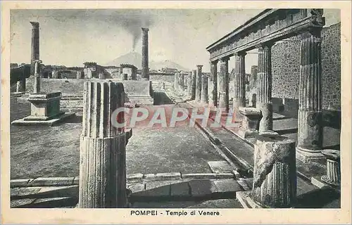 Ansichtskarte AK Pompei Tempio di Venere