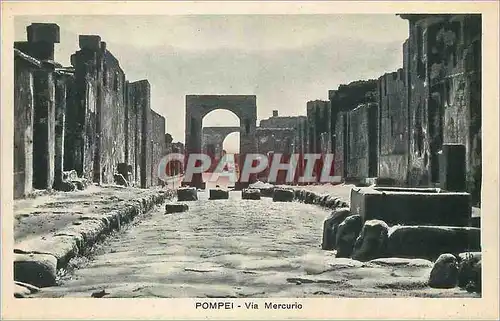 Cartes postales Pompei Via Mercurio