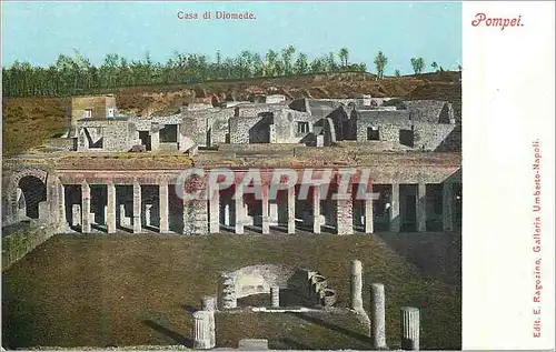 Ansichtskarte AK Pompei Casa di Diomede