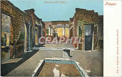 Cartes postales Pompei Casa del pocta tragico