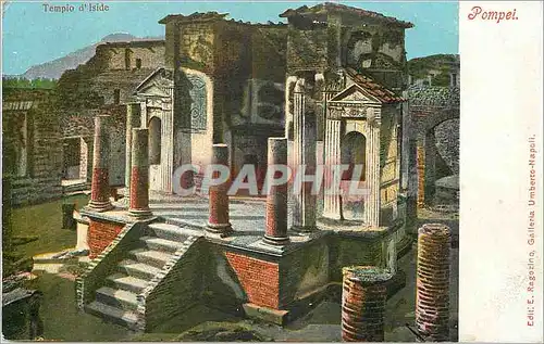 Cartes postales Pompei Tempio d'Iside