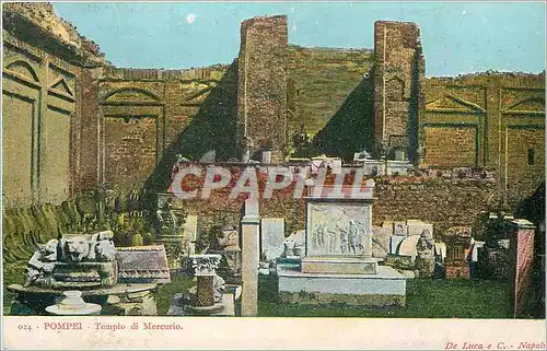 Cartes postales Pompei Tempio di Mercurio