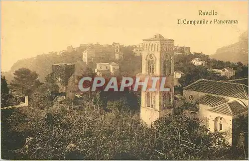 Cartes postales Ravello Il Campanile e Panorama