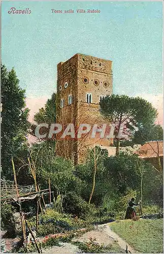 Cartes postales Ravello Torre nella Villa Rufolo