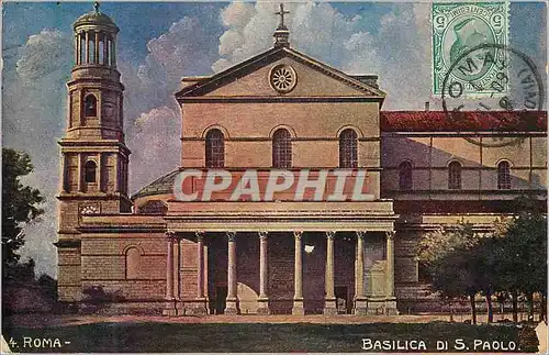 Cartes postales Roma Basillica Di S Paolo