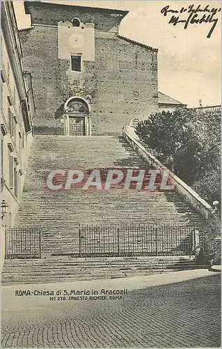 Ansichtskarte AK Roma Chiesa di S Maria in Aracoeli