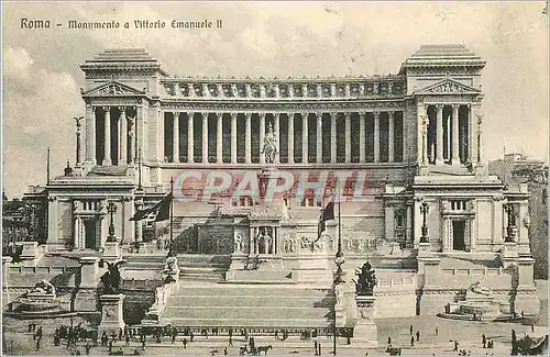 Cartes postales Roma Monumento a Vittorio Emanuele II