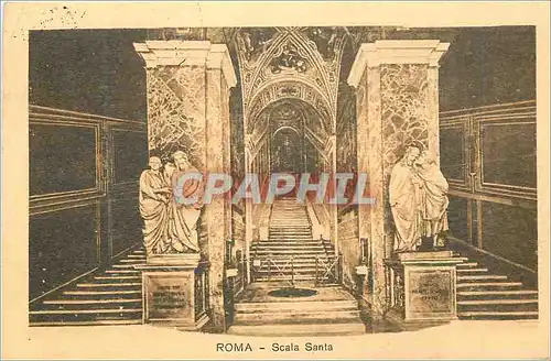 Cartes postales Roma Scala Santa