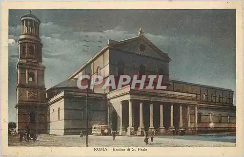 Cartes postales Roma Basilica di S Paolo