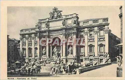 Cartes postales Roma Fontana di Trevi