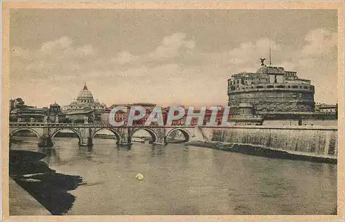 Cartes postales Roma Pont et Chateau St Ange