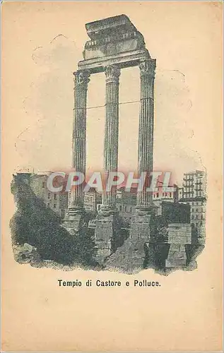 Cartes postales Tempio di Castore e Polluce