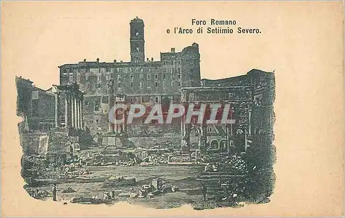 Cartes postales Foro Romano e l'Arco di Setiimio Severo