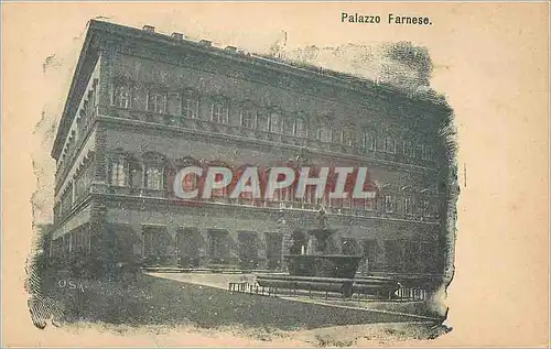 Ansichtskarte AK Palazzo Farnese