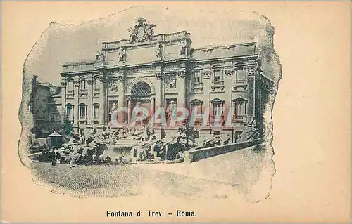 Cartes postales Roma Fontana di Trevi