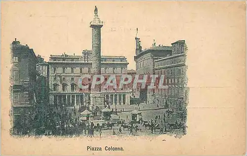 Cartes postales Piazza Colonna