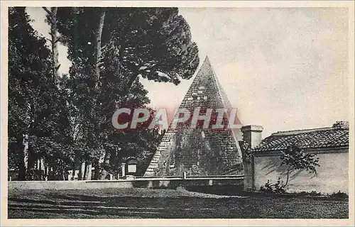 Ansichtskarte AK Roma Pyramide de Caio Cestio