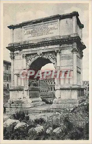 Cartes postales Roma Arc de Titus