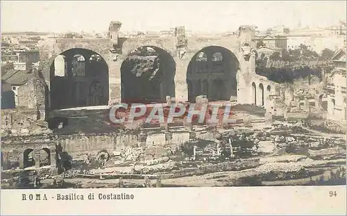 Cartes postales Roma Basilica di Constantino