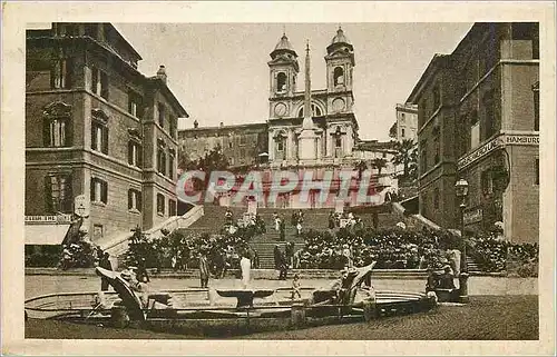 Cartes postales Roma Chiesa della Trinita dei Monti