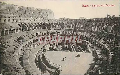 Cartes postales Roma Interno del Colosseo