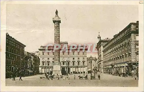 Cartes postales Roma Piazza Colonna