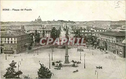 Cartes postales Roma Piazza del Popolo