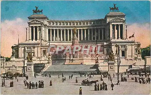 Cartes postales Roma Monumento a Vittorio Emanuele