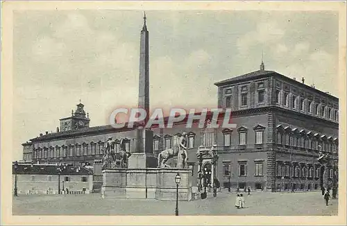 Ansichtskarte AK Roma Palazzo del Quirinale ora Residenza Reale