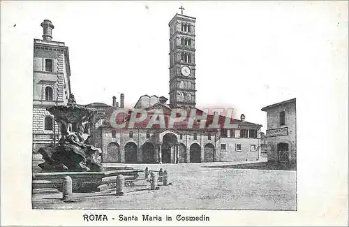 Cartes postales Roma Santa Maria in Cosmedin