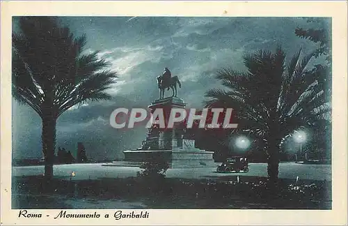 Ansichtskarte AK Roma Monumento e Garibaldi