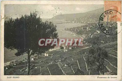 Cartes postales San Remo Panorama de levante