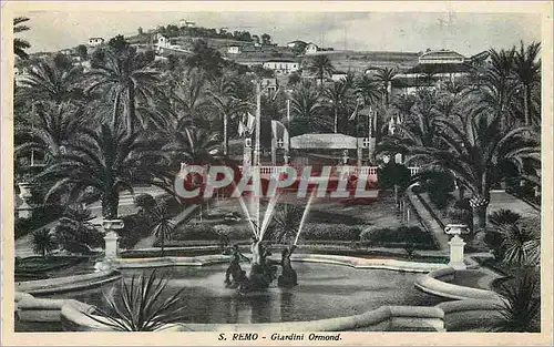 Cartes postales San RemoGiardini Ormond