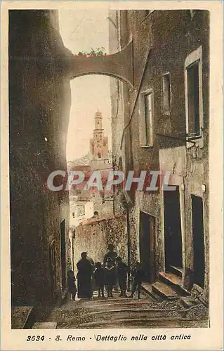 Cartes postales San Remo Dettaglio nella citta antica