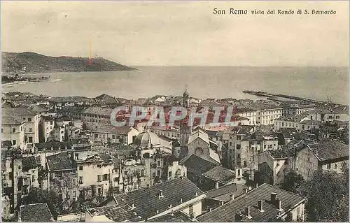 Cartes postales San Remo Vista del Rondo di S Bernardo