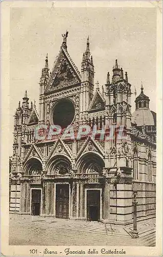 Cartes postales Siena Jacciata della Cattedrale