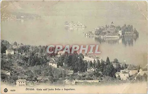 Cartes postales Stresa Vista sull Isola Bella e Superiore