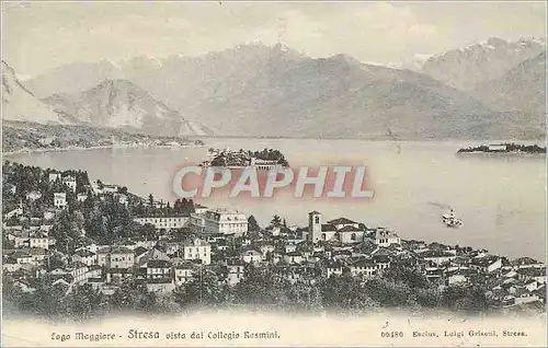 Cartes postales Stresa Lago Maggiore vista del Collegio Rusmini