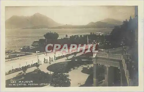 Ansichtskarte AK Stresa Lac Majeur Vu de l'Hotel Regina