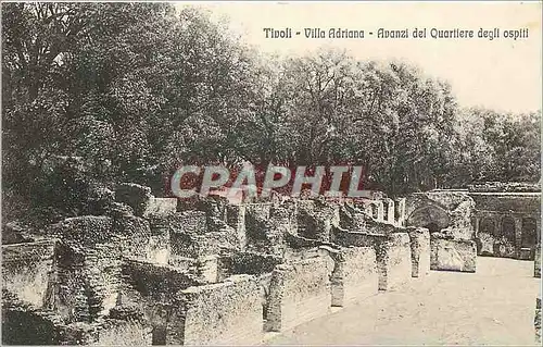 Cartes postales Tivoli Villa Adriana Avanzi del Quartiere degli ospiti