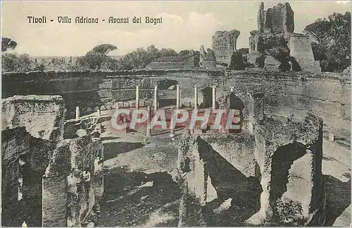 Cartes postales Tivoli Villa Adriana Avanzi dei Bagni