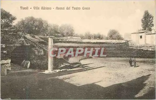 Cartes postales Tivoli Villa Adr Avanzi del Teatro Greco
