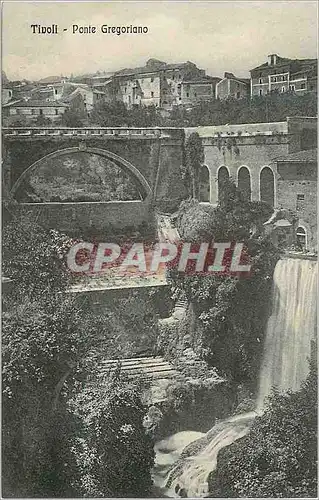 Cartes postales Tivoli Ponte Gregoriano