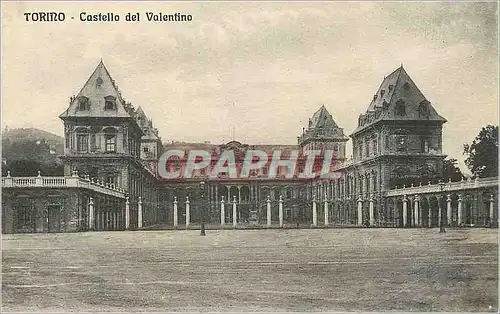 Cartes postales Torino Castello del Valentino