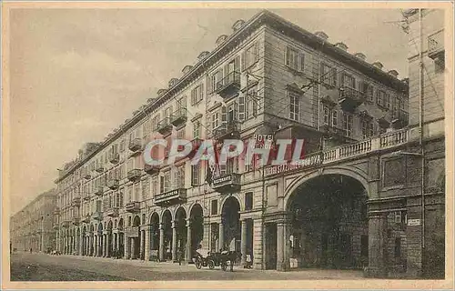 Cartes postales Torino Hotel Stazione e Genova