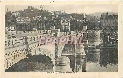 Ansichtskarte AK Torino Ponte Umberto I